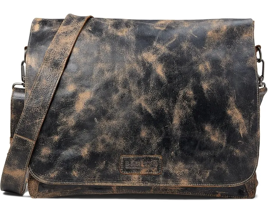 Сумка Bed Stu Hampton II через плечо с откидным клапаном