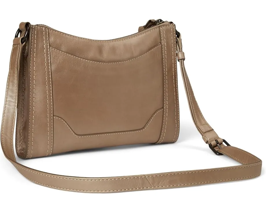 Кожаная сумка через плечо Frye Melissa Zip Crossbody с регулируемым ремнем