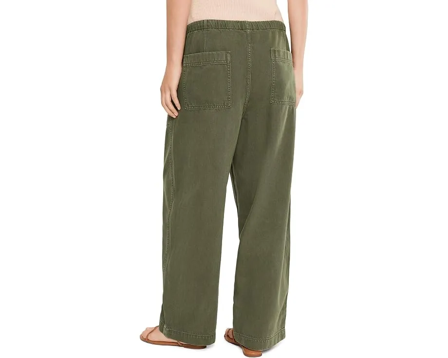 Брюки Madewell Utility Pull-On Barrel Airy Pfd свободного кроя с утяжкой