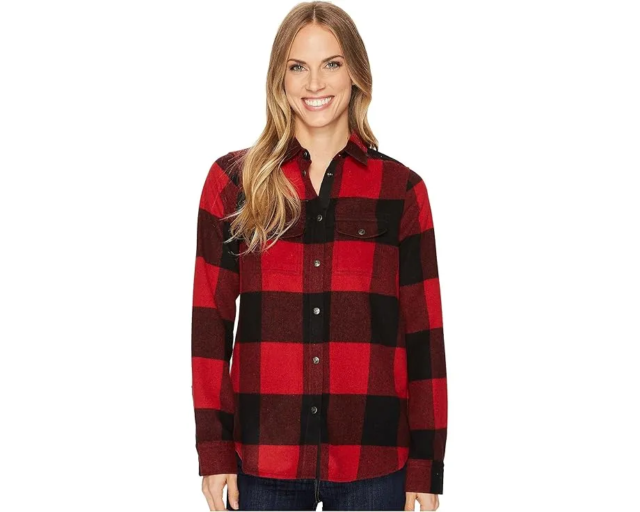 Рубашка Canada Shirt от Fjällräven из фланели с добавлением шерсти