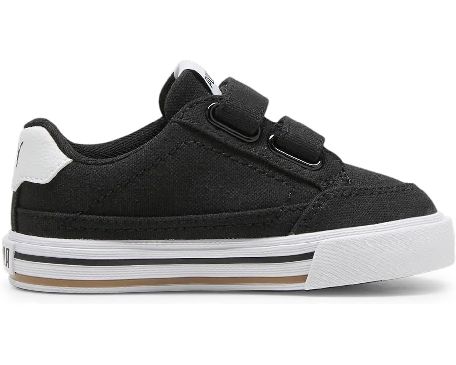 Детские кроссовки Puma Court Classic Vulc на липучке из искусственной замши