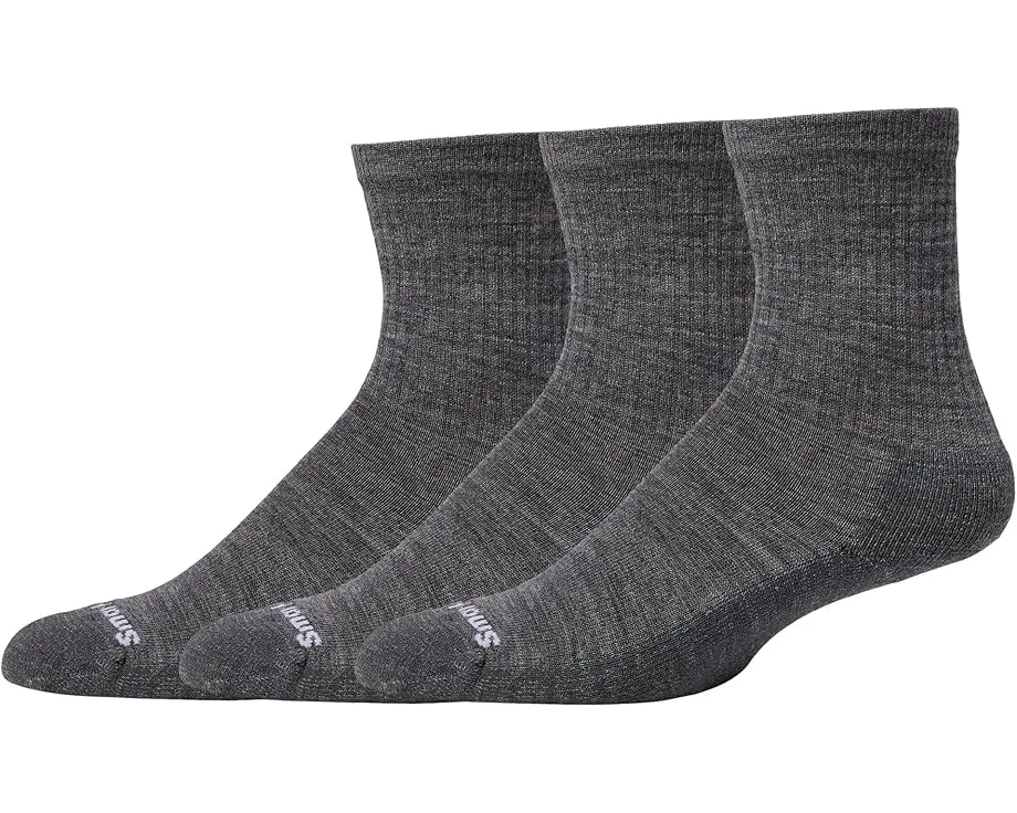 Smartwool классические носки с рубчиком 3 пары с амортизацией и системой фиксации