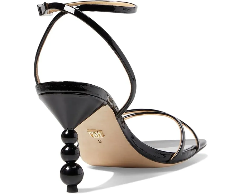 Босоножки Badgley Mischka Callie на шпильке с перекрестными ремешками и жемчужным декором