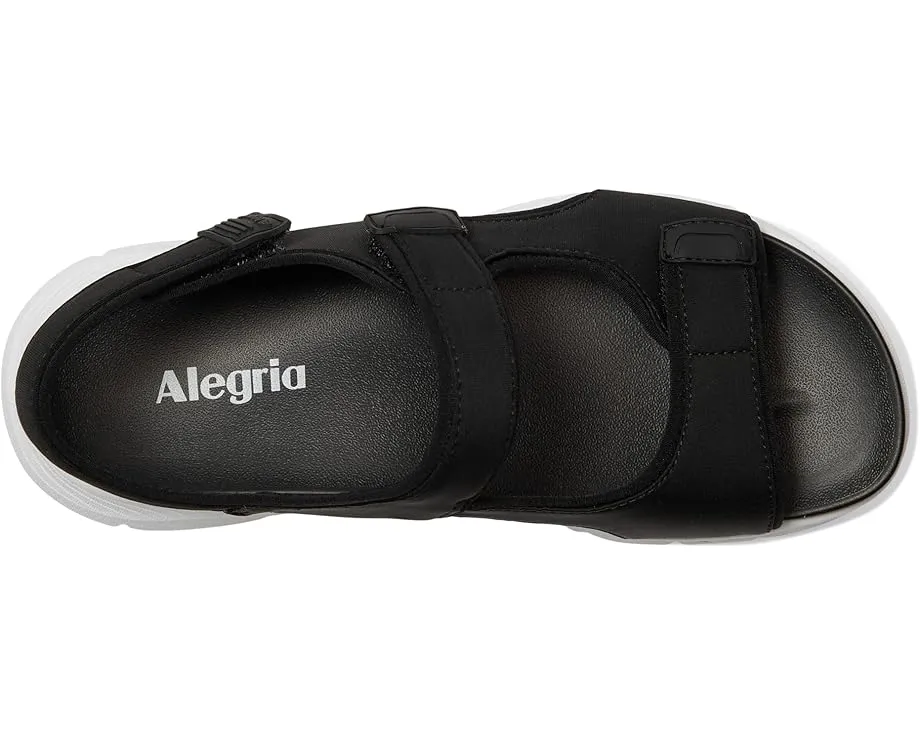 Сандалии Alegria Sandie с круглым носком и регулируемыми липучками