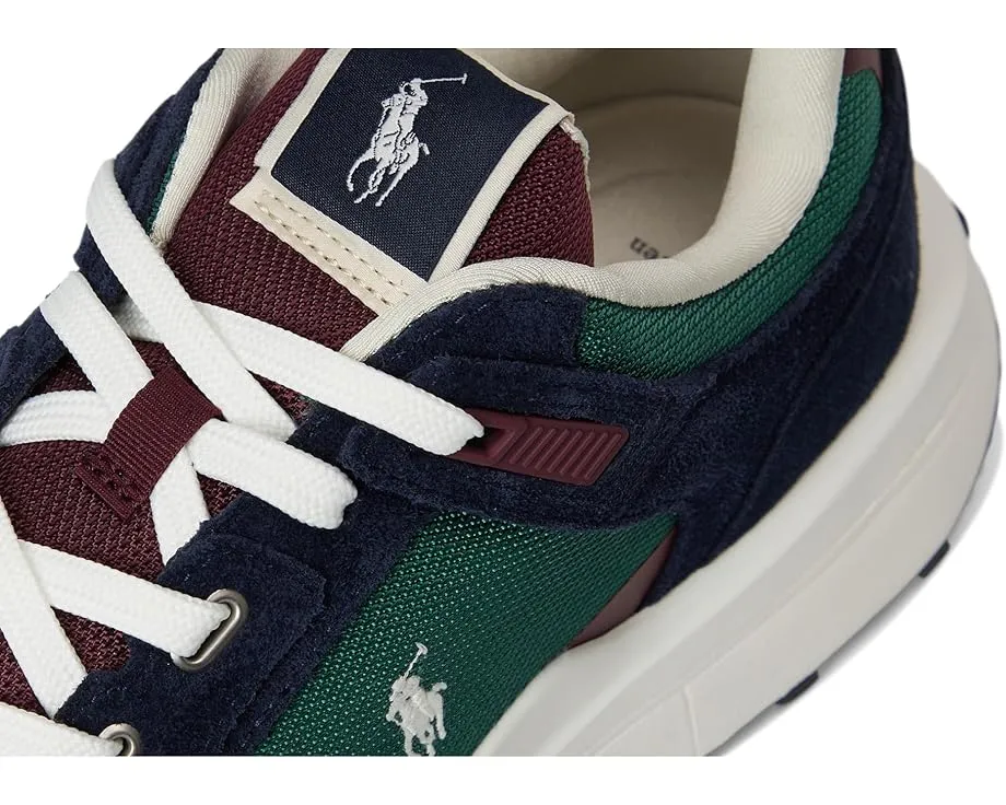 Polo Ralph Lauren Train 89 кроссовки из замши и оксфорда с цветными блоками