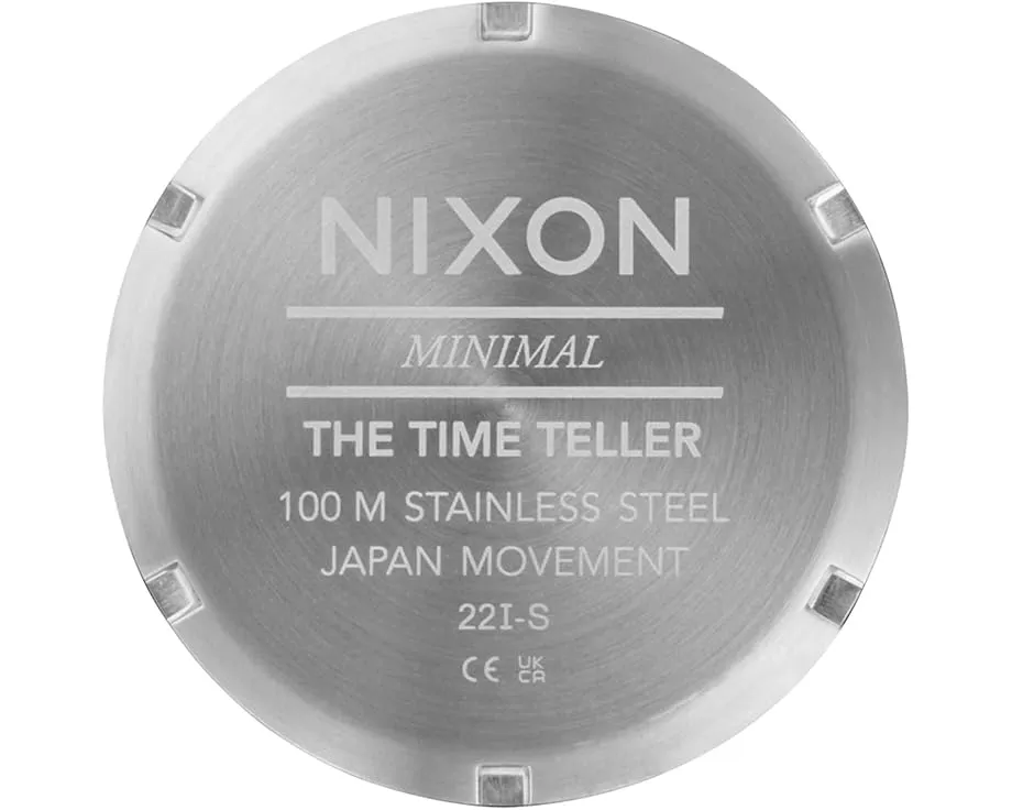 Наручные часы Nixon Time Teller Leather с кожаным ремешком