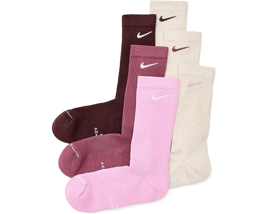 Nike носки Elevated Crew 6 пар с технологией Dri-FIT