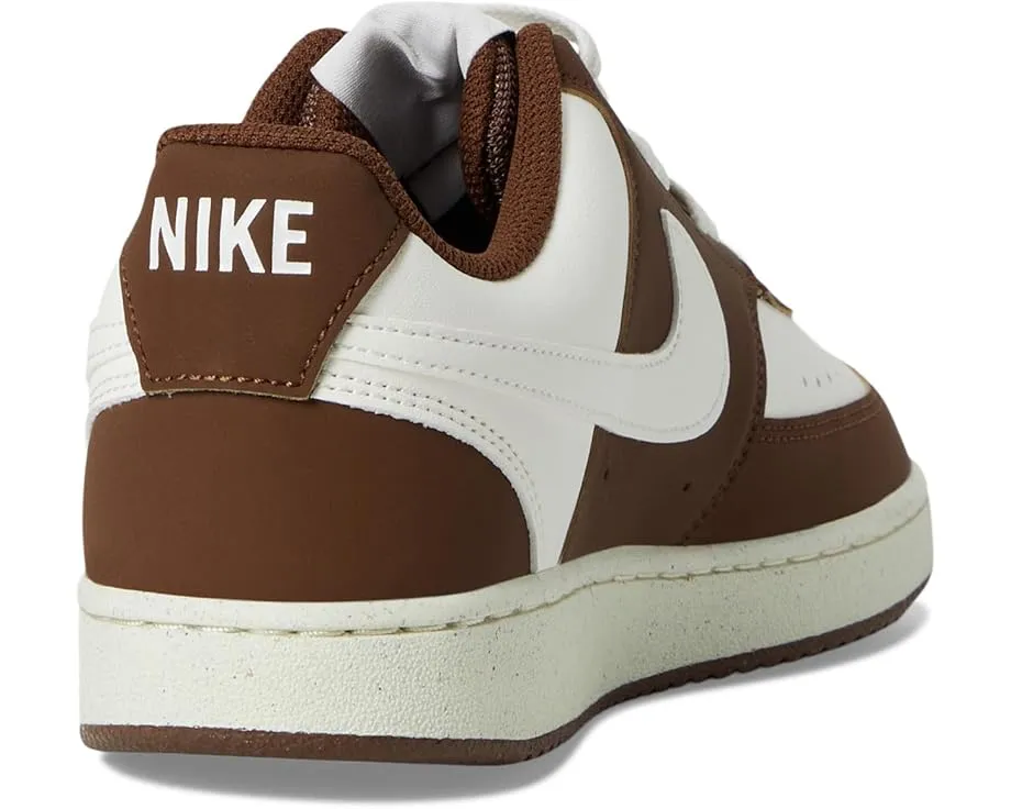 Кроссовки Nike Court Vision Low из искусственной кожи с перфорацией