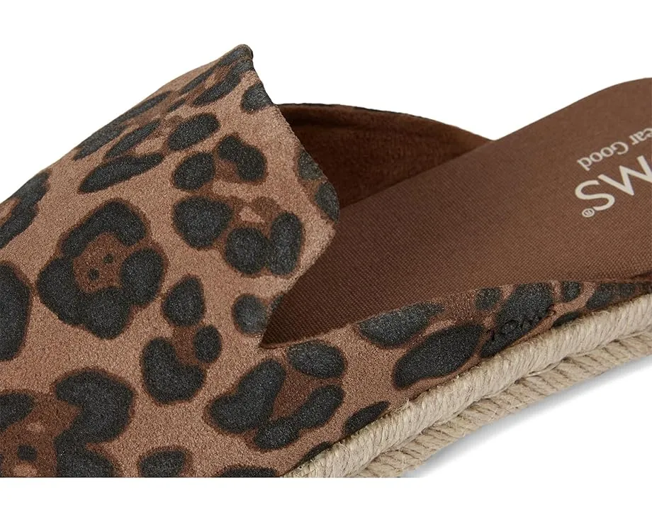 Мюли TOMS Santiago на платформе с круглым носком и веревочной отделкой