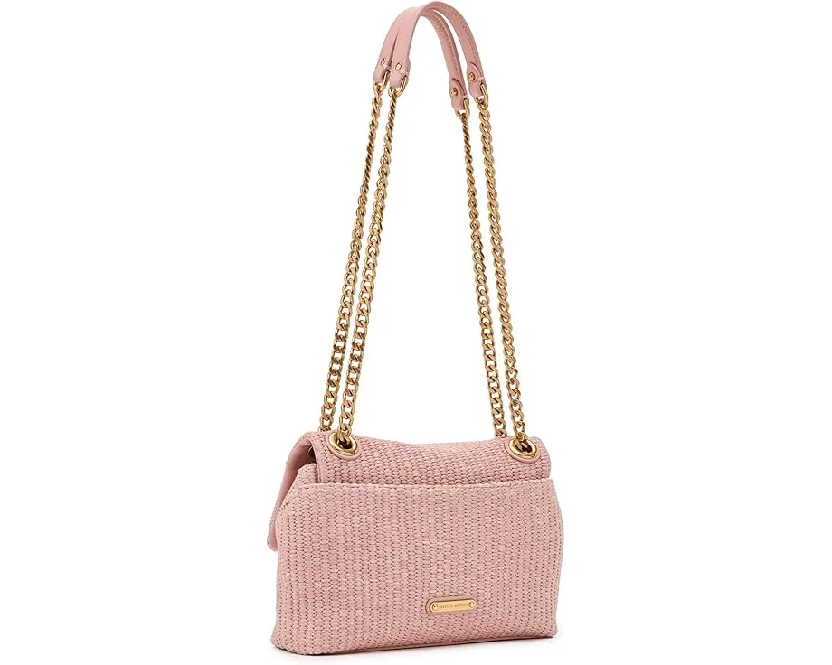 Кожаная сумка кроссбоди Rebecca Minkoff Edie Xbody с внутренними отделениями