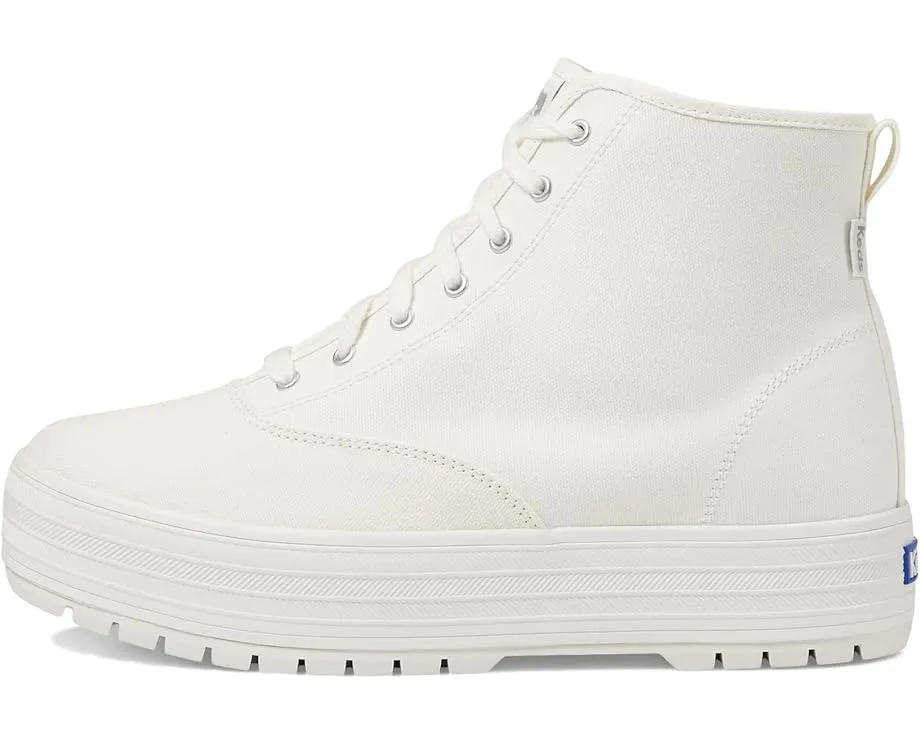 Кроссовки Keds The Platform Mid Lug на платформе с высоким верхом