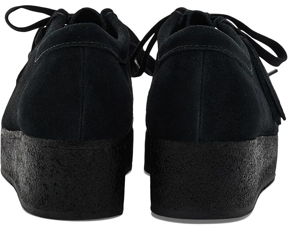 Кроссовки Clarks Wallacraft Bee на платформе из замши