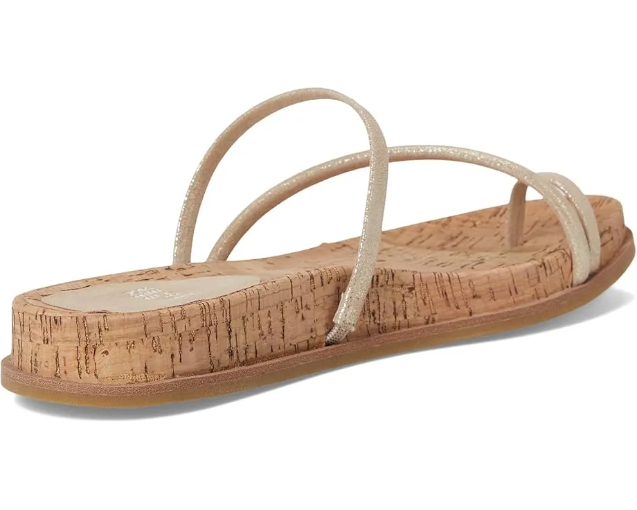 Сандалии Eileen Fisher Dorado Slide с кожаным верхом и клиновидным каблуком