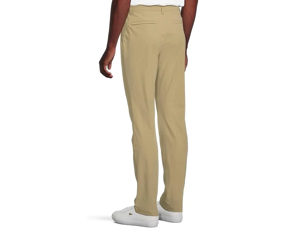 Lacoste Брюки Commuter из эластичного полиэстера с прямым кроем