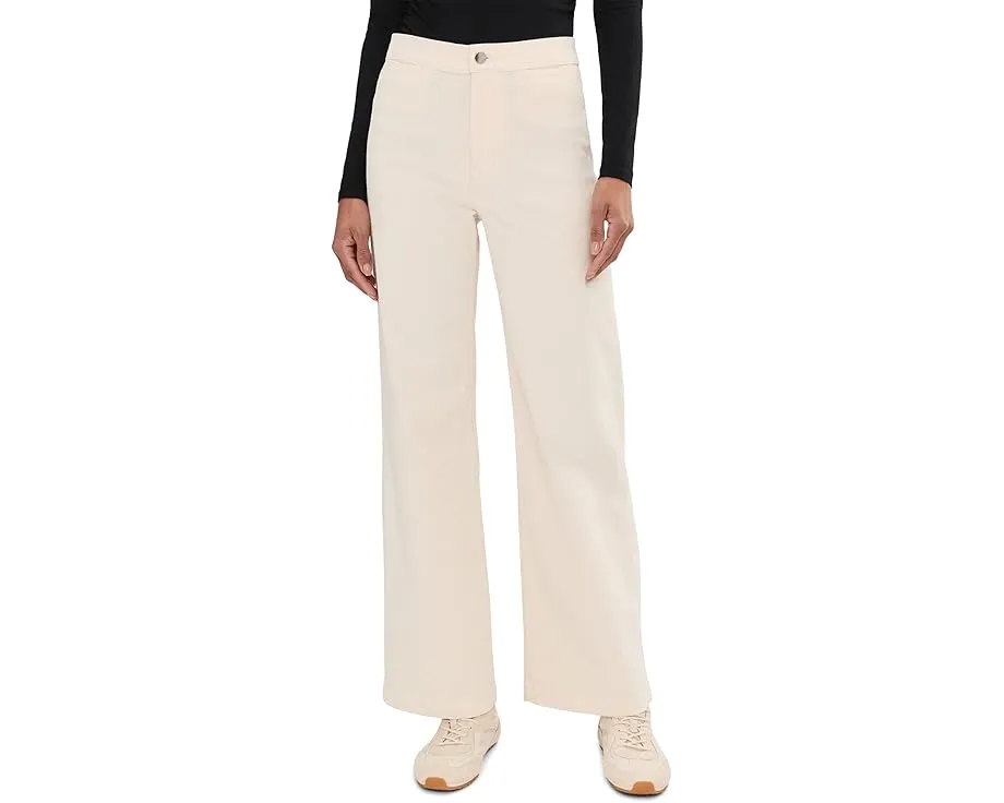 Брюки Madewell The Wide Leg In Cord из вельвета с высокой посадкой