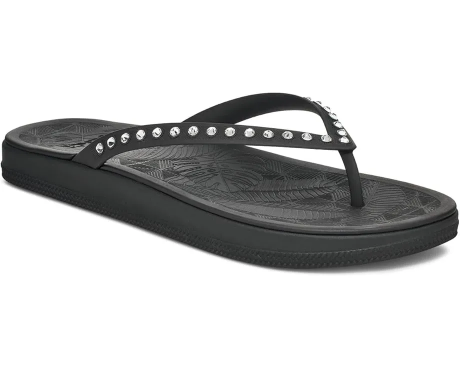 Тапочки Sanuk Funshine Gem с декором из камней и подошвой из сахарного тростника