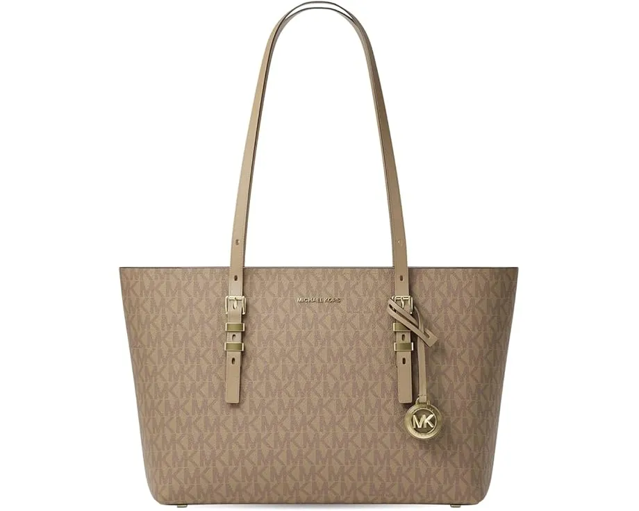 Сумка тоут MICHAEL Michael Kors Quinn с верхней молнией и регулируемыми лямками