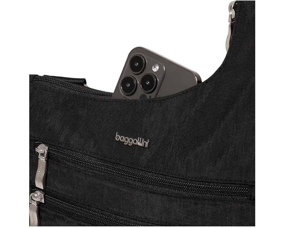Узкий кроссбоди Drift Slim с карманом для паспорта Baggallini
