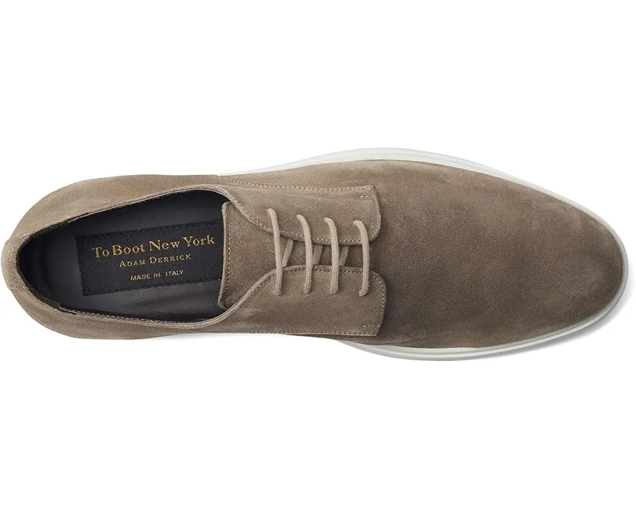Оксфорды Jett из замши от To Boot New York с круглым носком