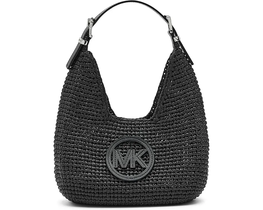 Сумка MICHAEL Michael Kors Nolita Small Hobo через плечо из соломки