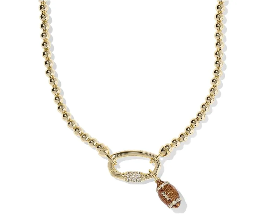 Колье Football Metal Strand с круглыми синтетическими камнями от Kendra Scott