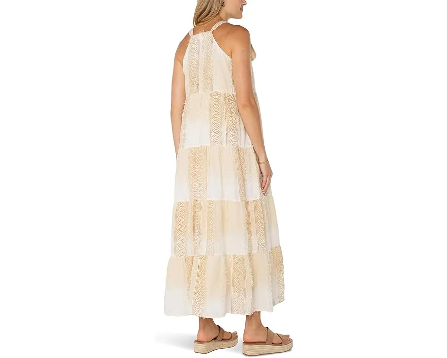 Liverpool Los Angeles Длинное платье макси с завязками