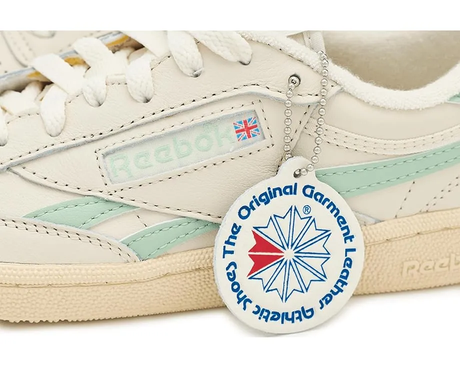 Кроссовки Reebok Club C Revenge Vintage из кожи с логотипом бренда