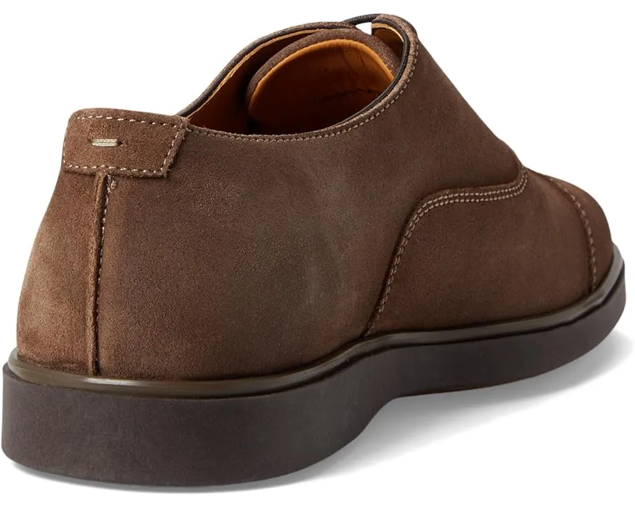 Оксфорды Magnanni Landis из замши с мыском мокасина и водостойкой конструкцией