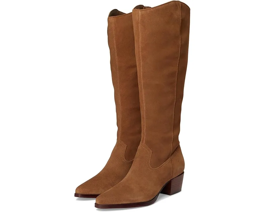 Сапоги Dolce Vita Virona H2o Wide Calf до икры на каблуке с кожаным верхом