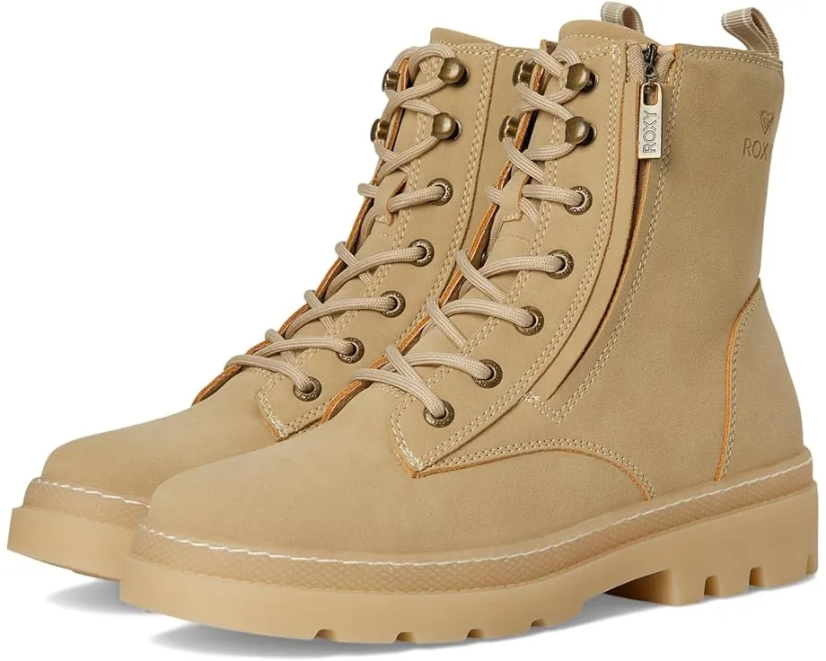 Ботильоны Roxy Briar на шнуровке с молнией и квадратным каблуком