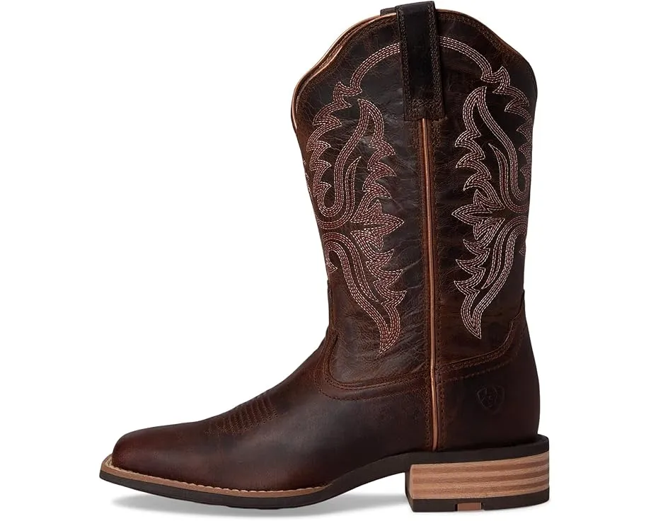 Ковбойские сапоги Ariat Olena Western с широким квадратным носком и подошвой SMARTLITE