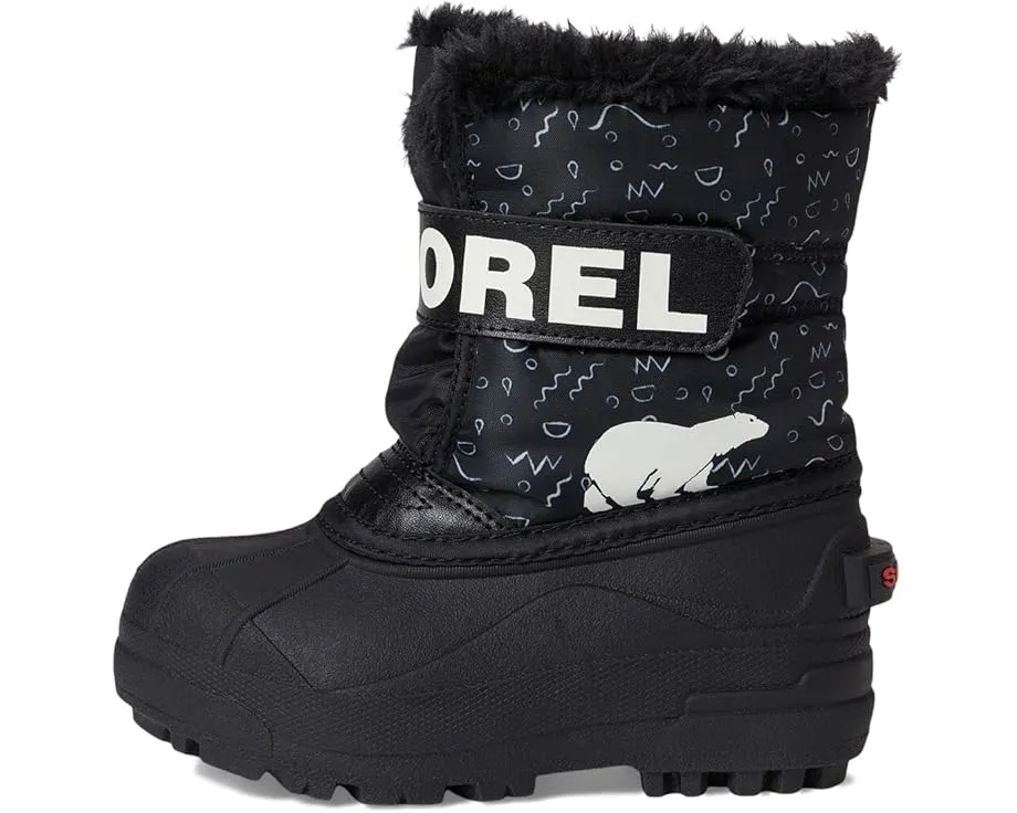 Детские зимние сапоги SOREL Kids Snow Commander для малышей с утеплителем 200 г