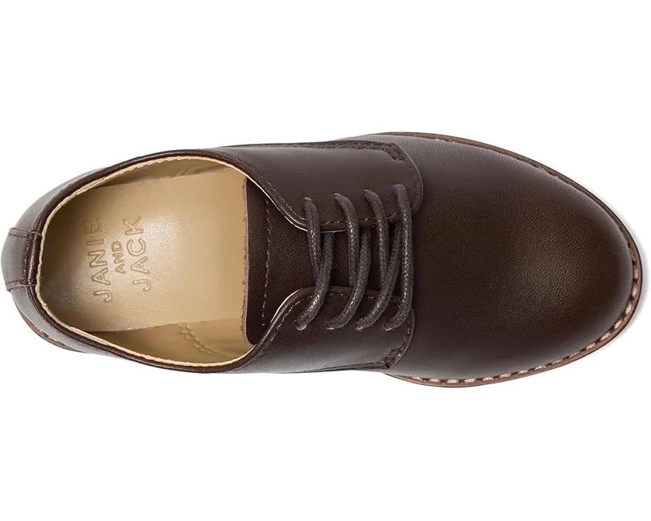 Детские туфли Janie and Jack оксфорды на каблуке с кожаным верхом