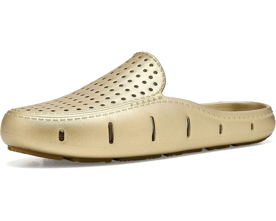 Floafers слайды Sunset Slide Metallic с поддержкой свода стопы