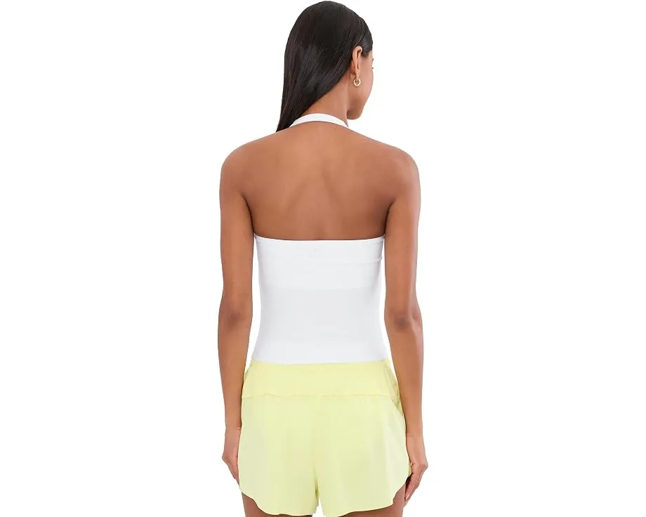 Топ Beyond Yoga Spacedye Midway Square Halter с открытой спиной