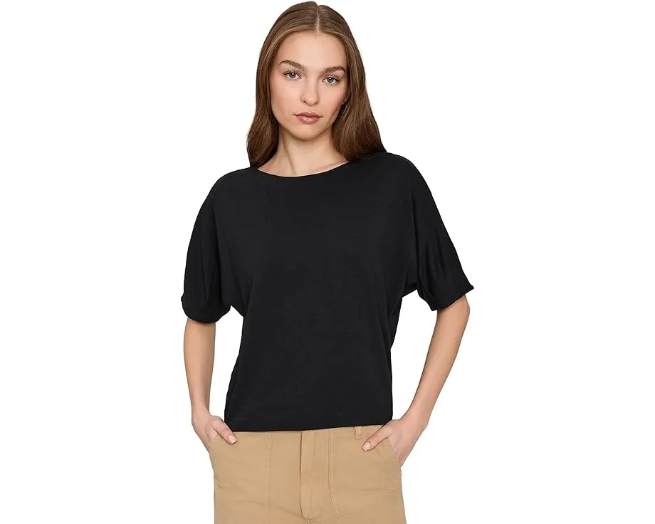 Топ Lilla P Darted Sleeve Dolman с вырезом лодочкой и вытачками на рукавах