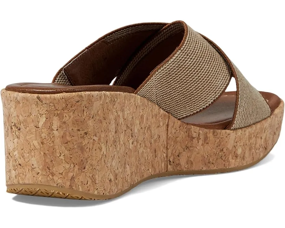 Сандалии Donald Pliner Jocelyn на пробковом клине с памятью формы