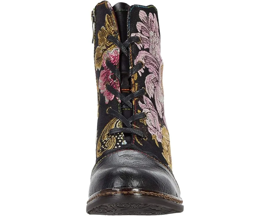 Ботильоны Siren с цветочной вышивкой и миндальным носком от L'Artiste by Spring Step