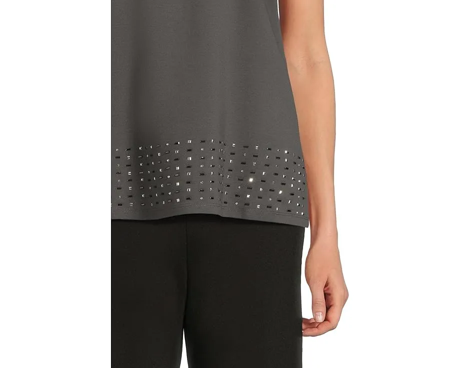 Туника Vince Camuto без рукавов с высоким воротником