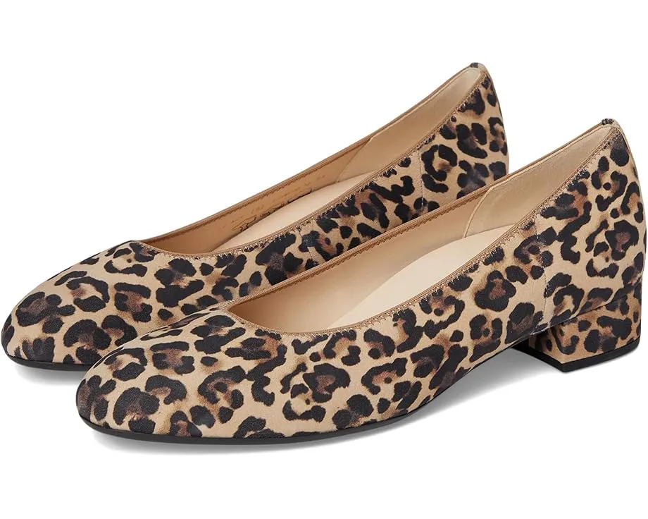 Gabor 71.421.32 замшевые лодочки на устойчивом каблуке