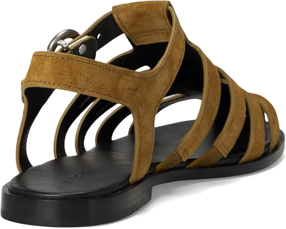 Сандалии Melina от Vince из замши в стиле рыбацких