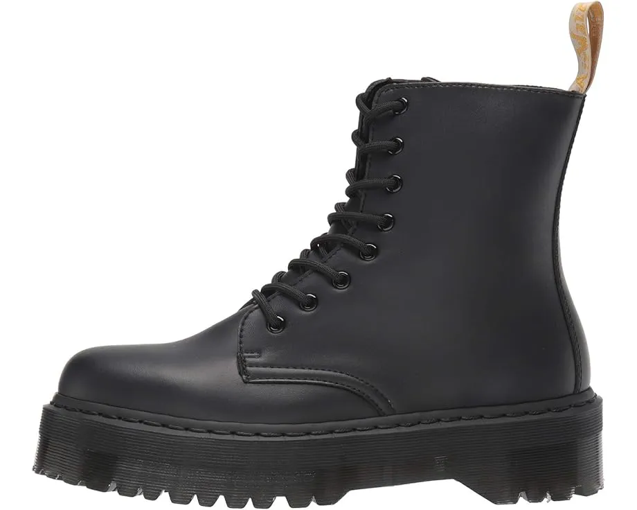 Веганские ботинки Dr. Martens Jadon II Mono на высокой платформе