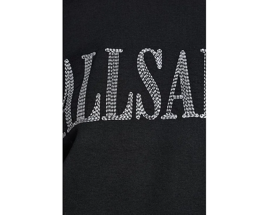Худи Dash Lila Sweat от AllSaints вымытый черный цвет
