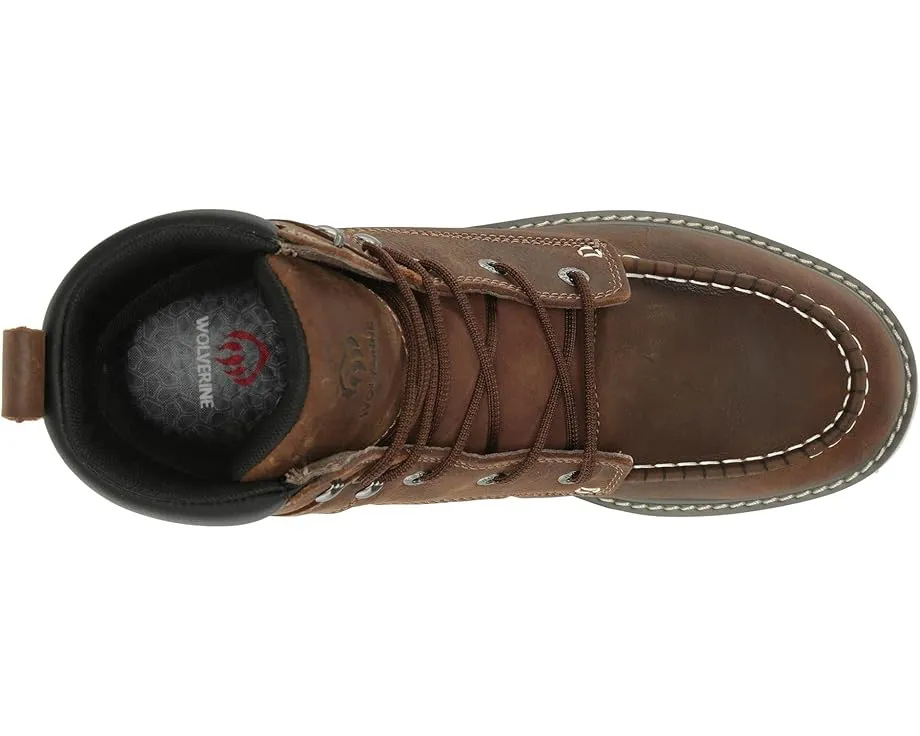 Водонепроницаемые рабочие ботинки Wolverine Trade Wedge высотой 6 дюймов (15.24 см)