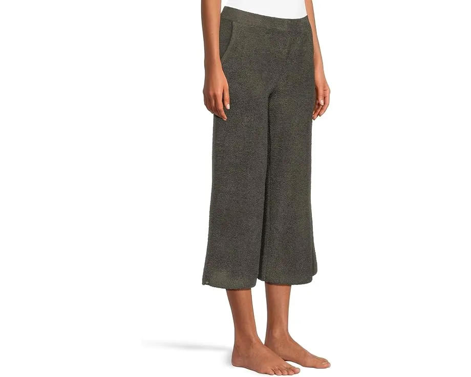 Кроп-брюки Barefoot Dreams CozyChic Lite Textured с узором и карманами