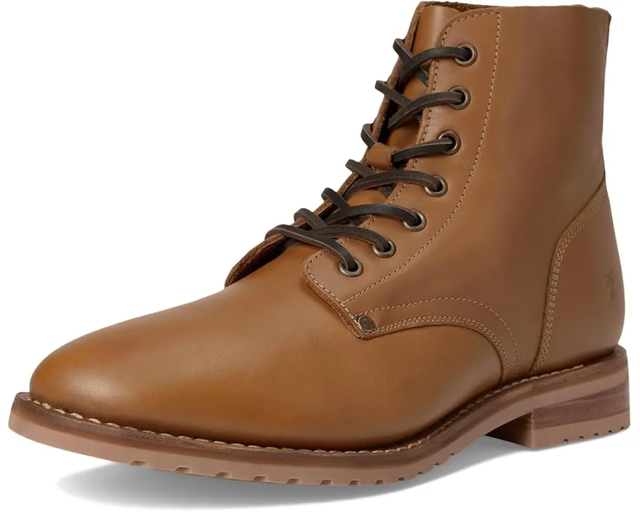 Ботинки Barrett Lace Up из винтажной кожи с круглым носком