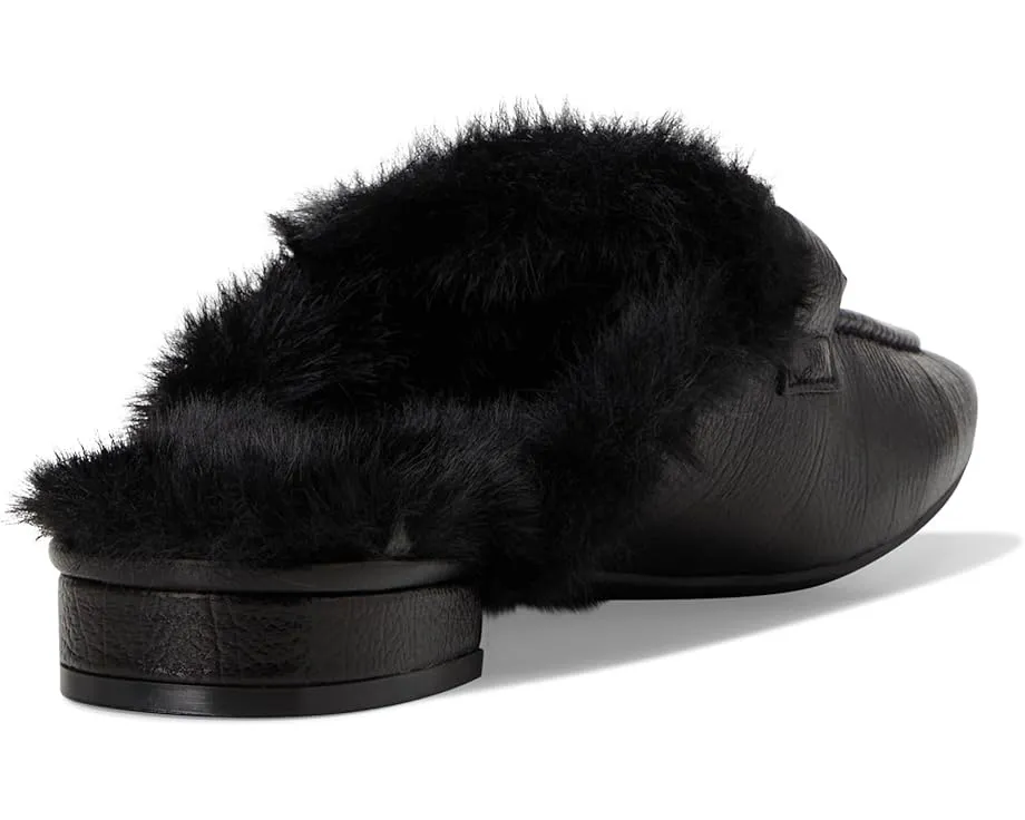 Лоферы Vaneli Skyla с искусственным мехом и металлической пряжкой