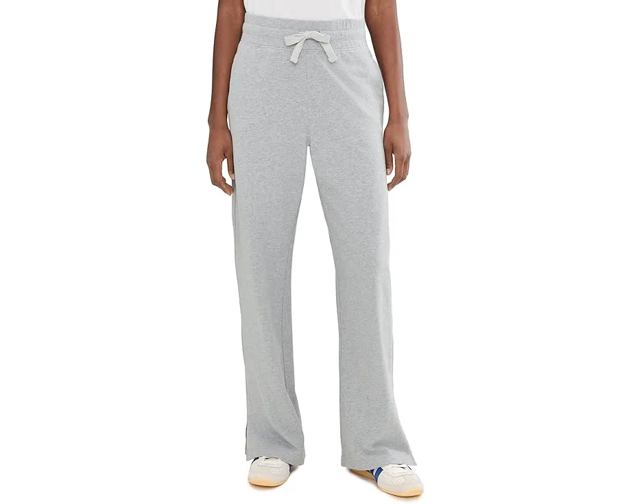 PACT брюки Cloudknit Wide Leg Pants с широкими штанинами и разрезами