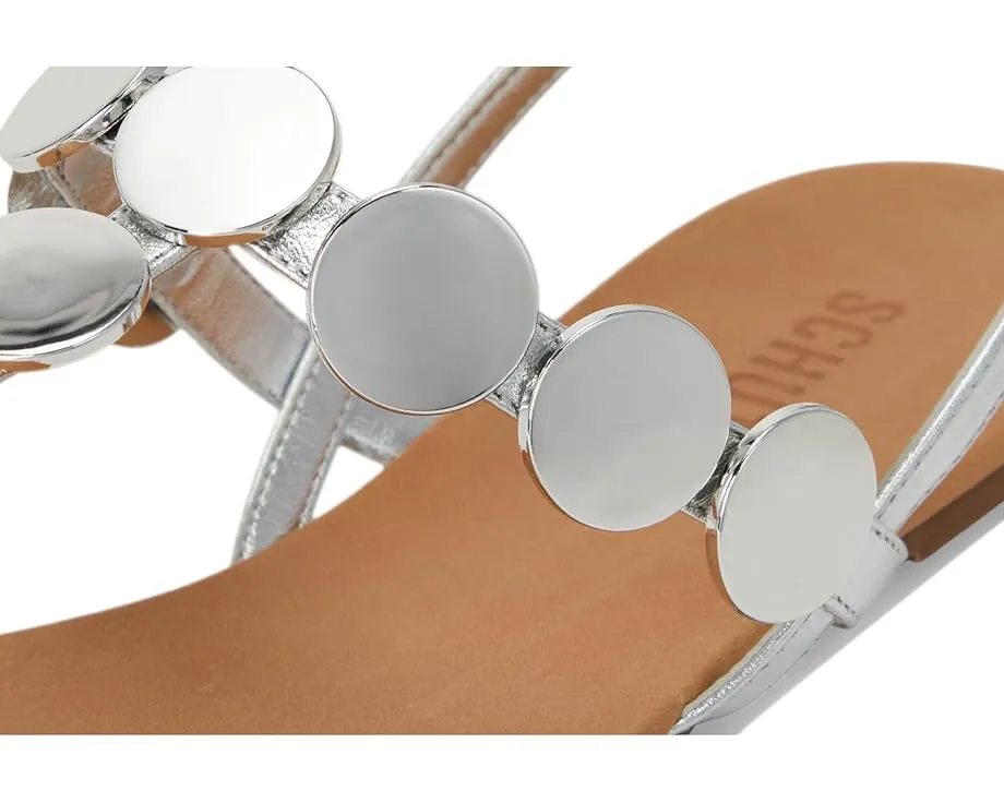 Босоножки Schutz Acacia T с металлическим верхом и декором