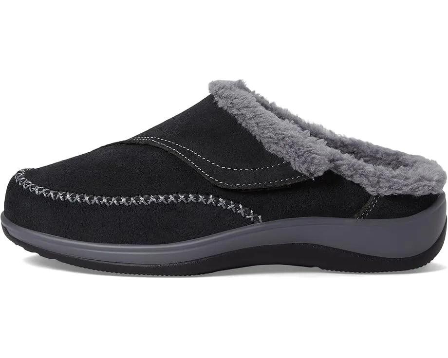 Тапочки Orthofeet Charlotte с ортопедическими стельками и регулируемым ремешком